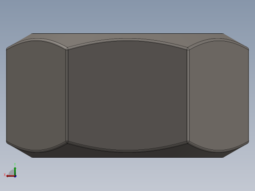 紧固件-Raw Steel Nut 1.000后视缩略图