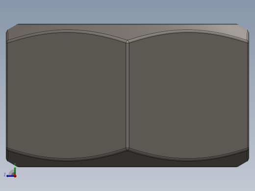 紧固件-Raw Steel Nut 1.000右视缩略图