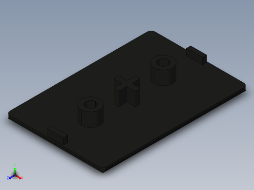 型材-BR 60X90 COVER CAP 3842510293正等轴测缩略图