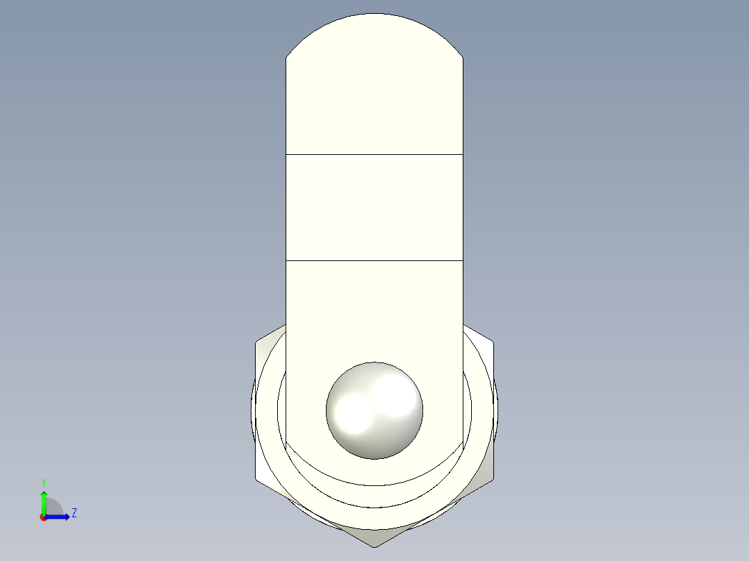 鎖CQ-3D多系列多零件图纸模型左视图