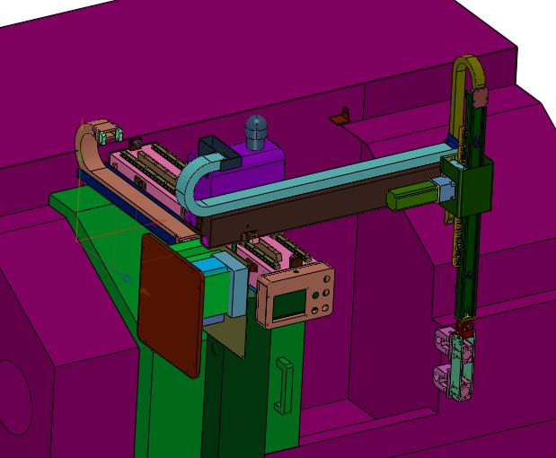 全自动机械手上料机