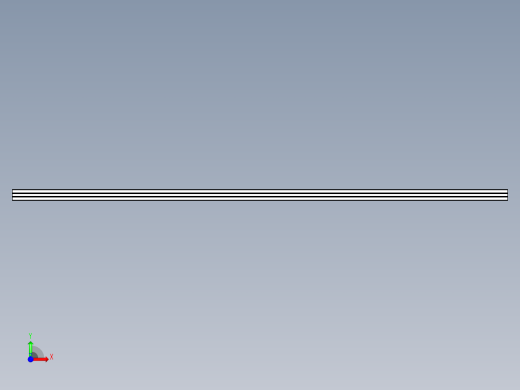型材-BR SLIDING DOOR PROFILE 3842990115.STEP前视缩略图