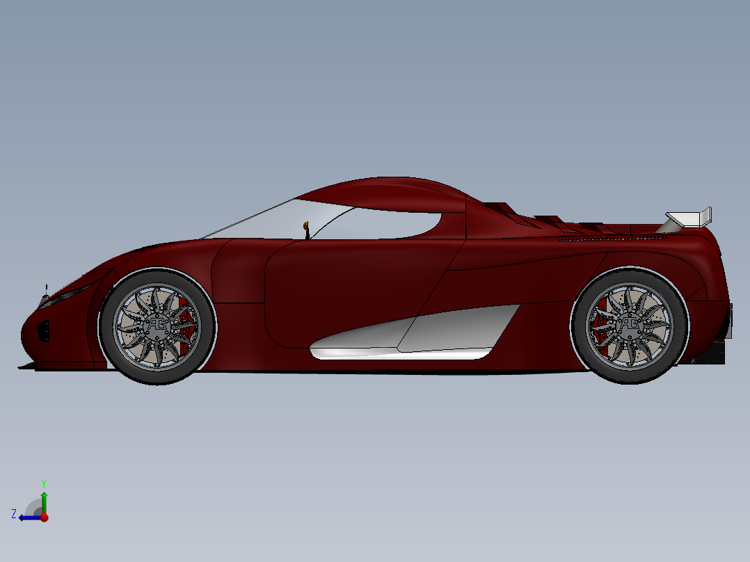 汽车车身 (79)右视图