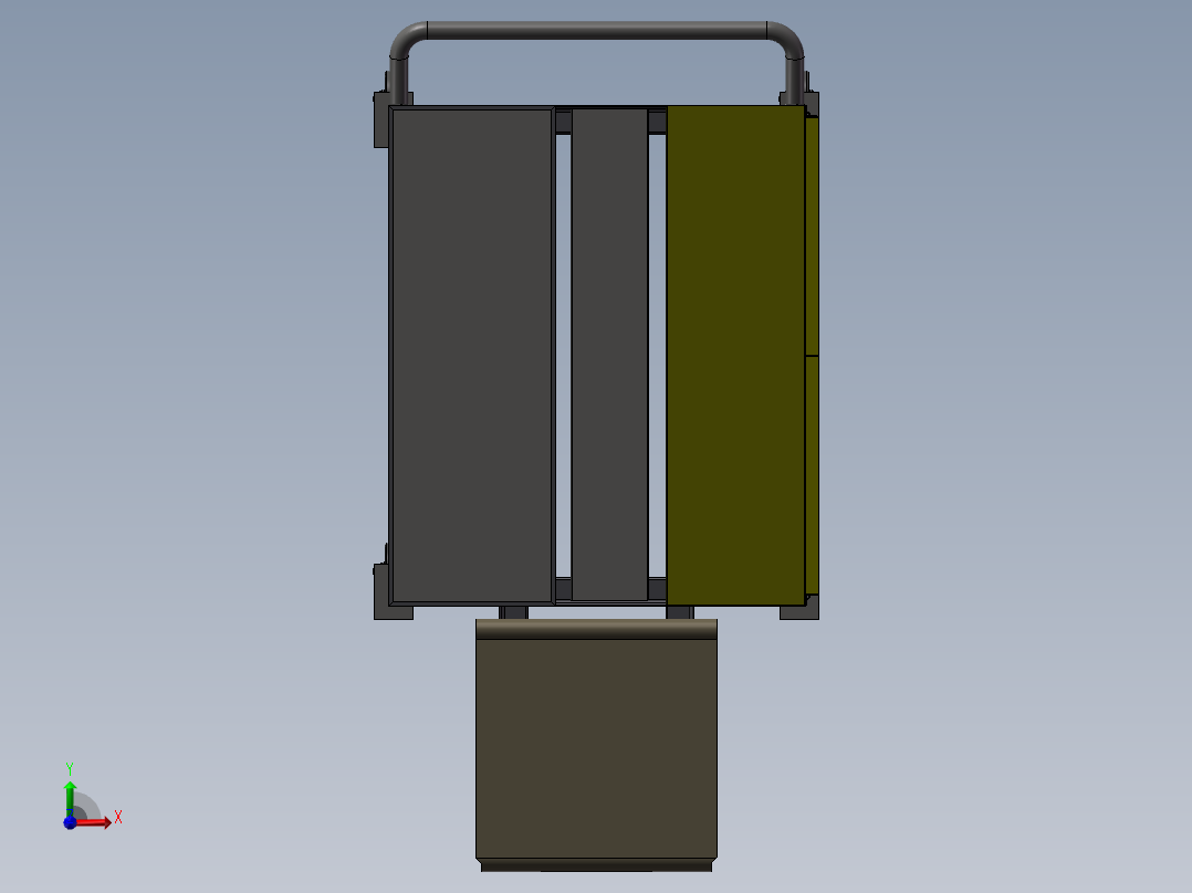 多功能小车前视图