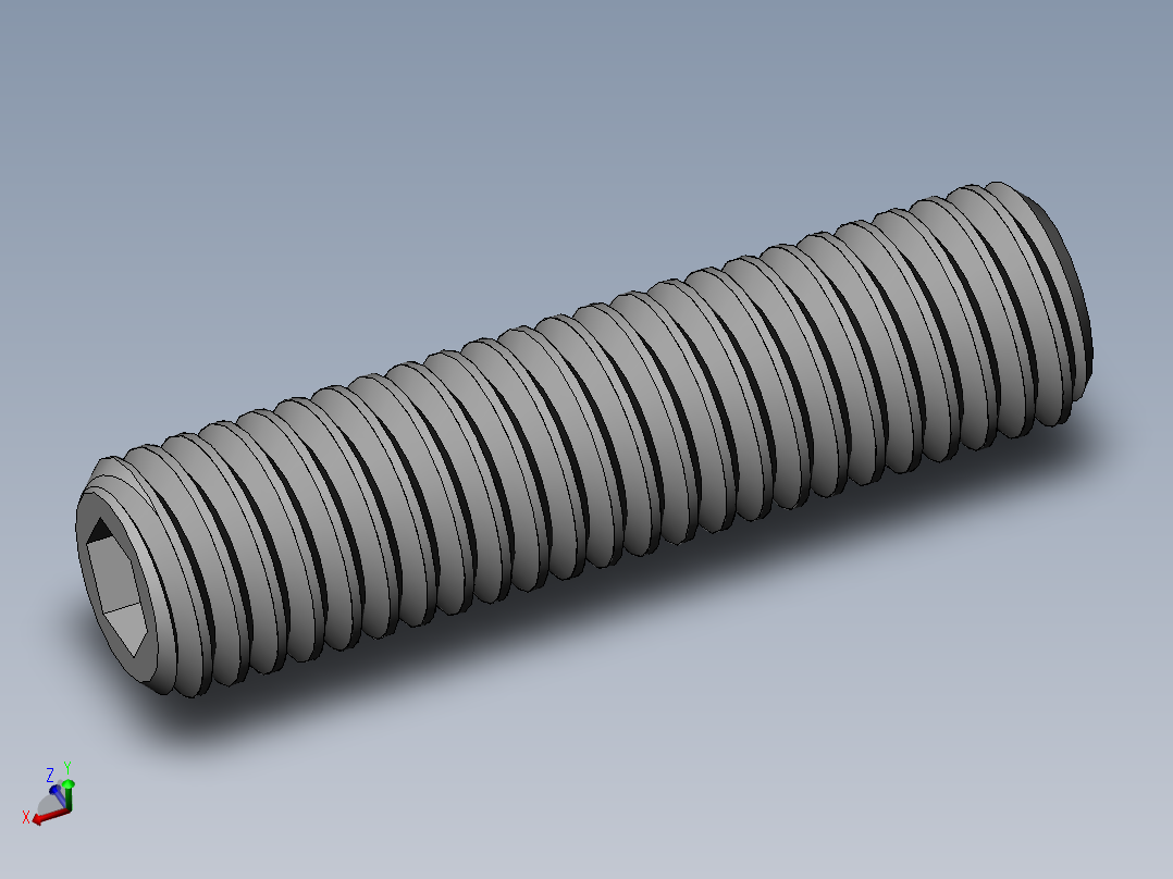DIN 913-ISO 4026 固定螺钉-M5 L=20.SLDPRT