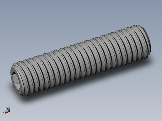 DIN 913-ISO 4026 固定螺钉-M5 L=20.SLDPRT