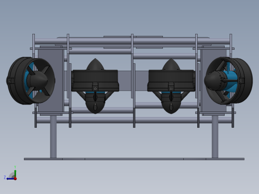 用于交配竞赛的 4 DOF ROV 概念水下潜航器--sw右视缩略图