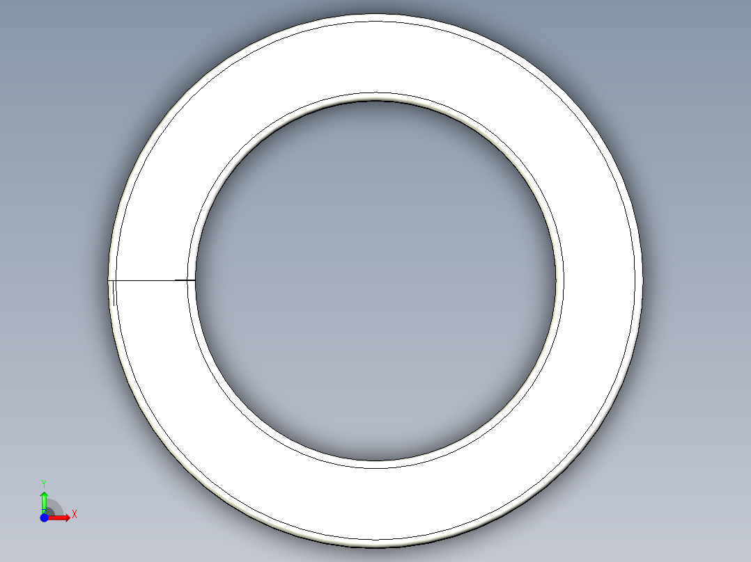 弹簧垫圈-M20前视图