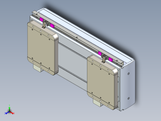 威洛博LC系列3d模型模组2LC22H1Y-S150正等轴测缩略图