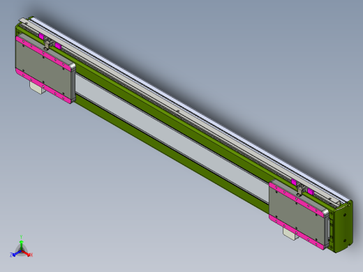 威洛博LC系列3d模型模组2LC14S2Y-S700正等轴测缩略图