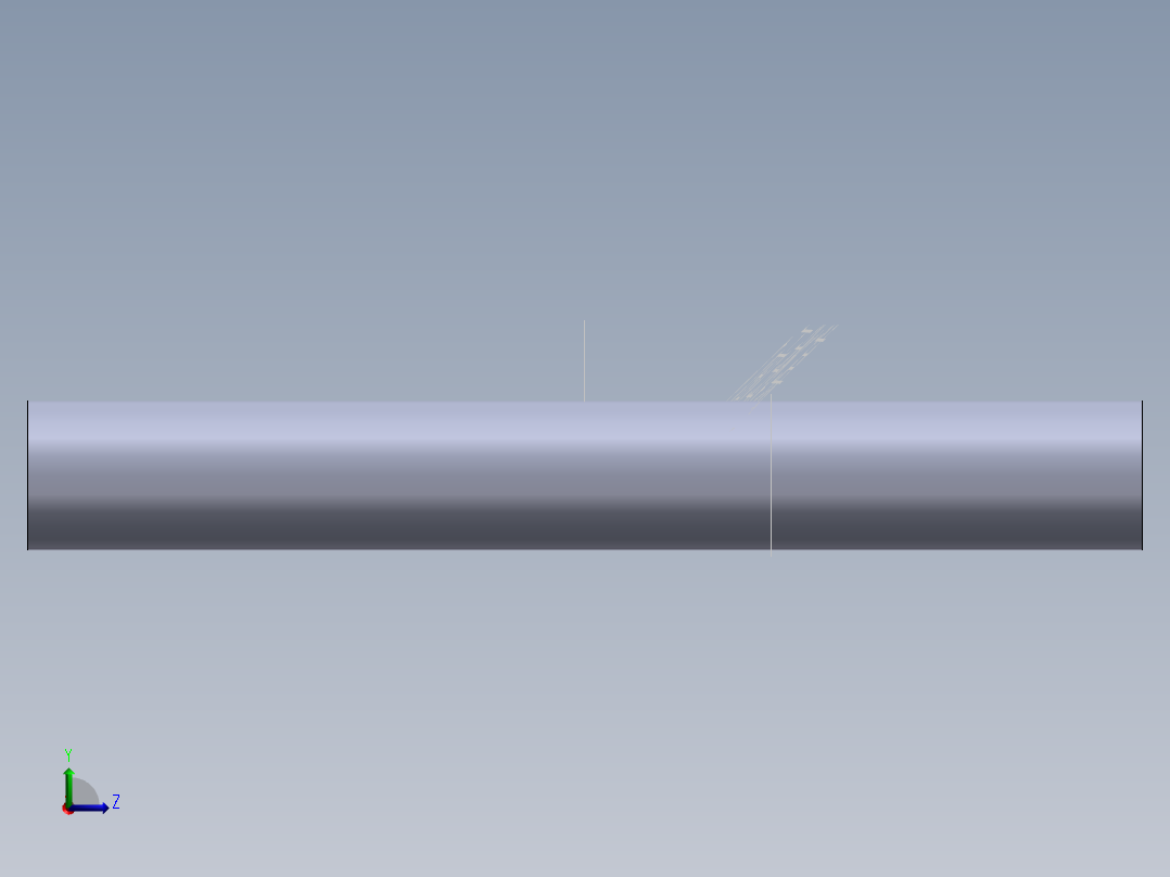 S28 拉簧杆左视图