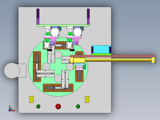 门锁转盘螺丝机前视缩略图