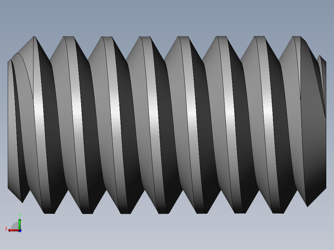 DIN 913-ISO 4026 固定螺钉-M1.4 L=2.5.SLDPRT后视图