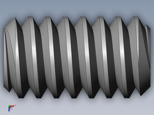 DIN 913-ISO 4026 固定螺钉-M1.4 L=2.5.SLDPRT俯视缩略图