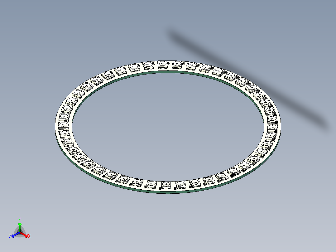 RGB氛围灯22正等轴测图