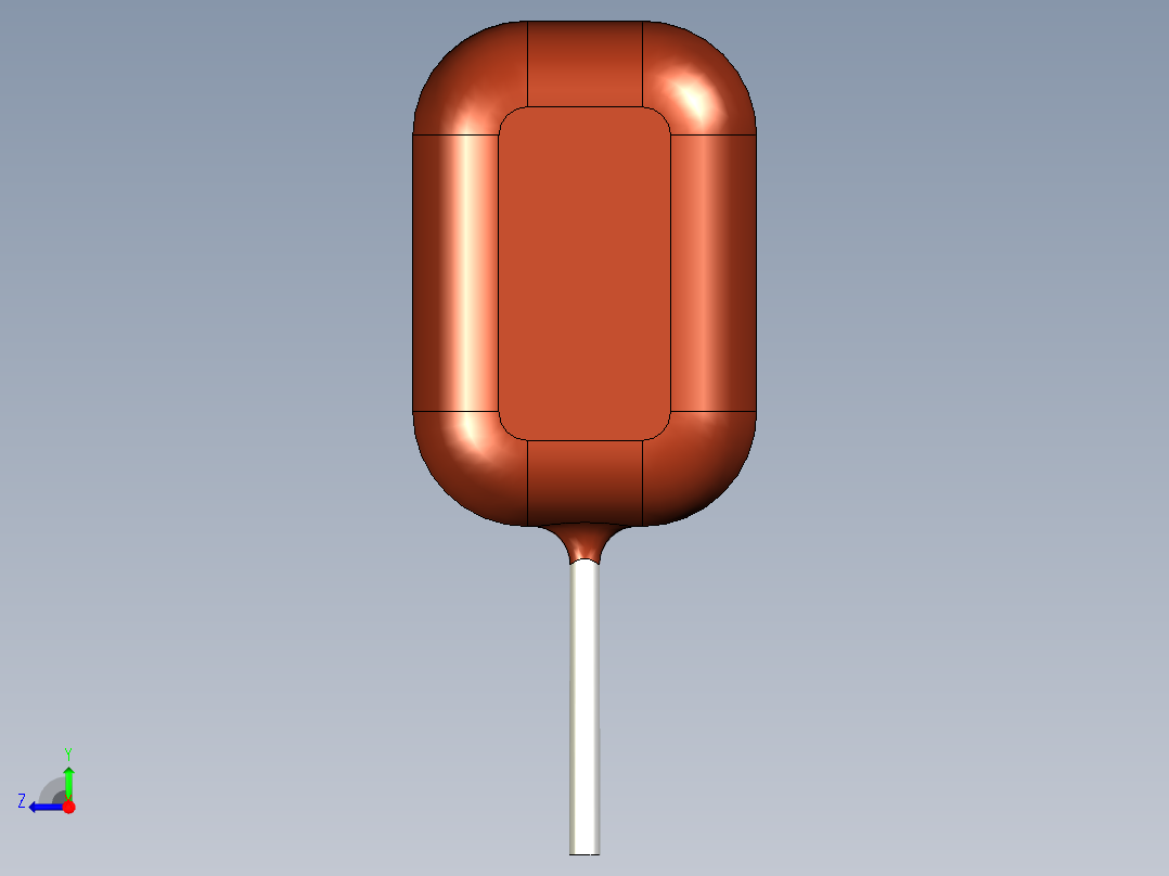 jb 电容器 JFB 聚合物薄膜电容器系列右视图