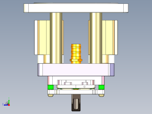 X2-CNC6笔记本CNC工装夹具三维模型-1028右视缩略图
