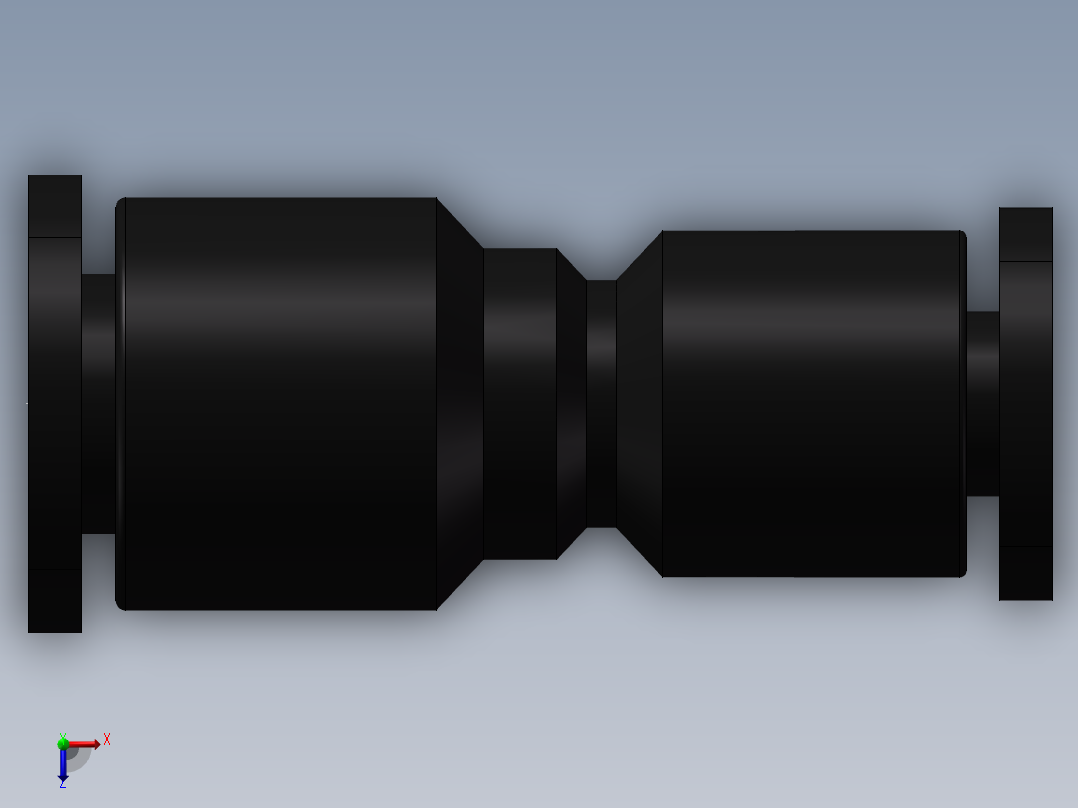 减径直通 亿日 EPG6-4俯视图