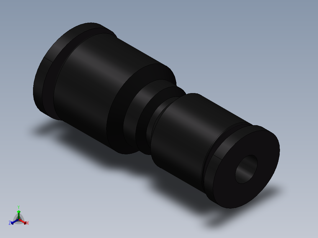 减径直通 亿日 EPG6-4正等轴测图