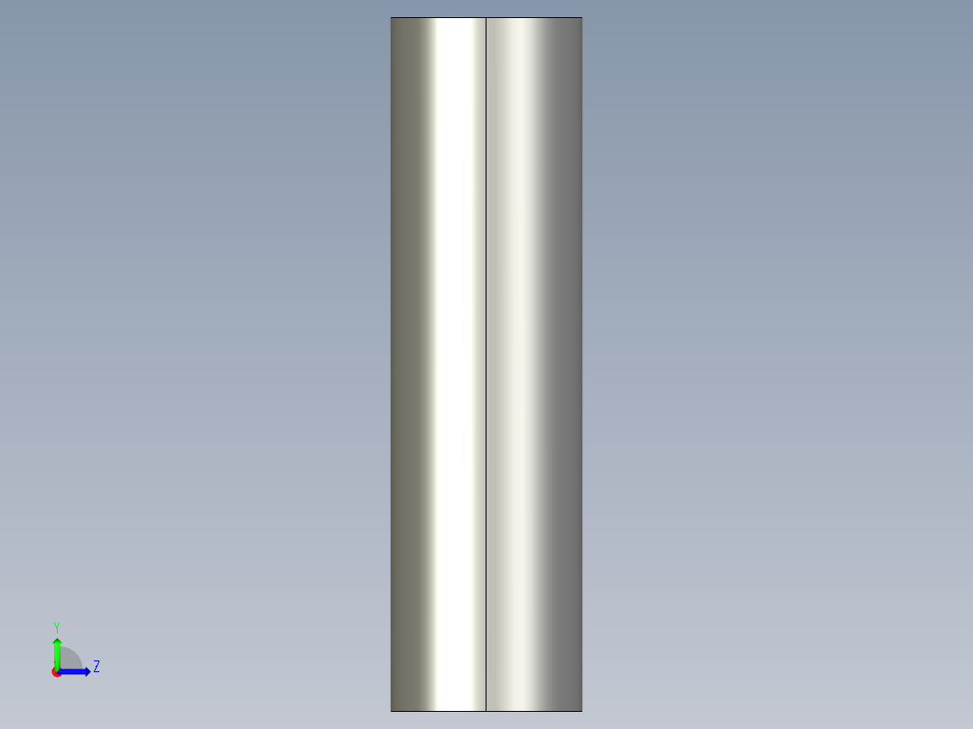 包塑管-辅助设计左视图