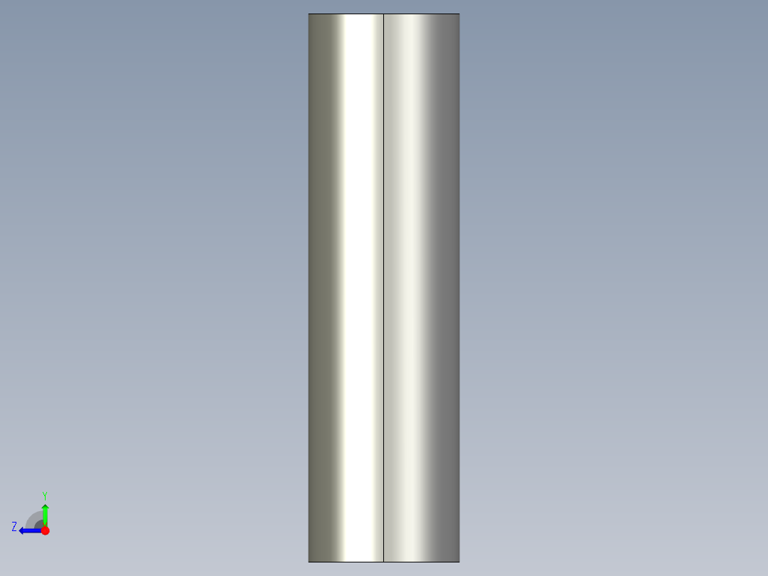 包塑管-辅助设计右视图