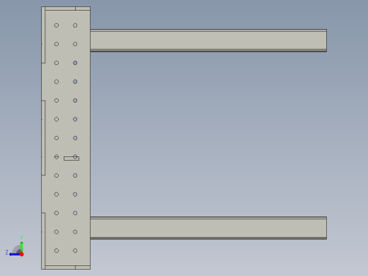 焊接工作台右视缩略图