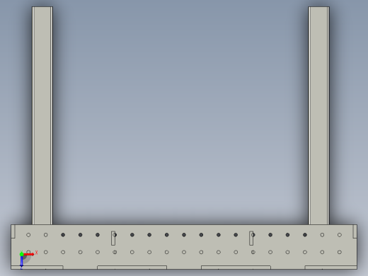 焊接工作台俯视缩略图