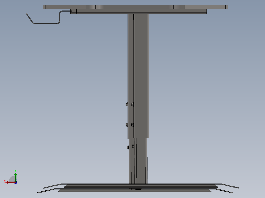 电脑桌(22)后视图