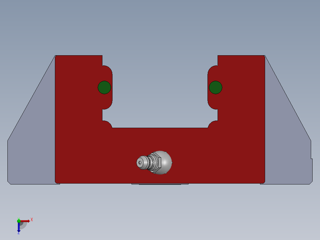 滑块型号 INA Kuse 55前视图