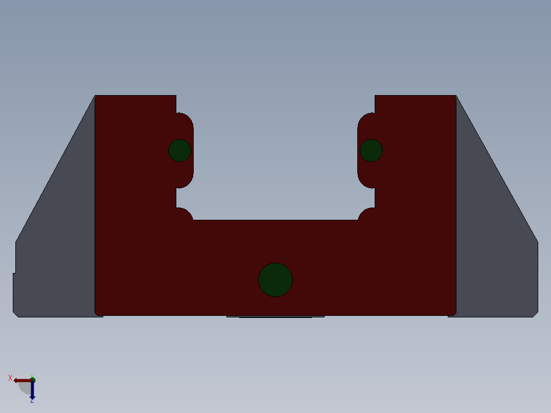 滑块型号 INA Kuse 55后视图