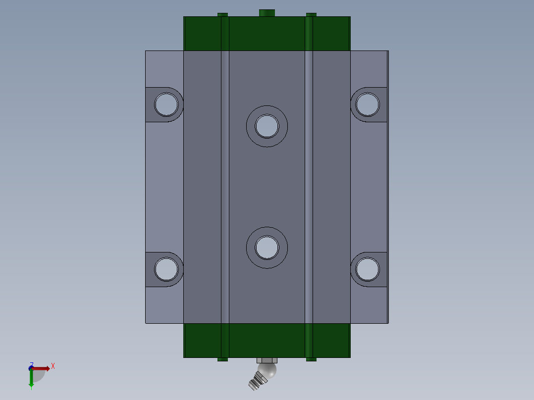滑块型号 INA Kuse 55俯视图