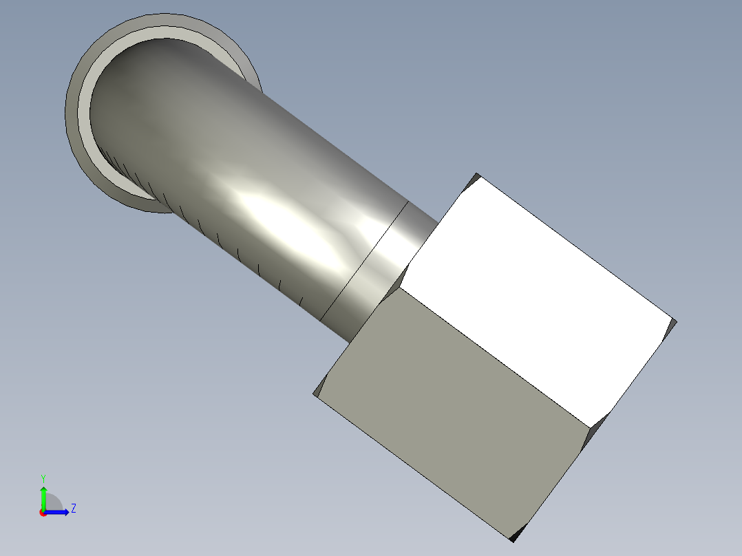 13X180总成管左视图