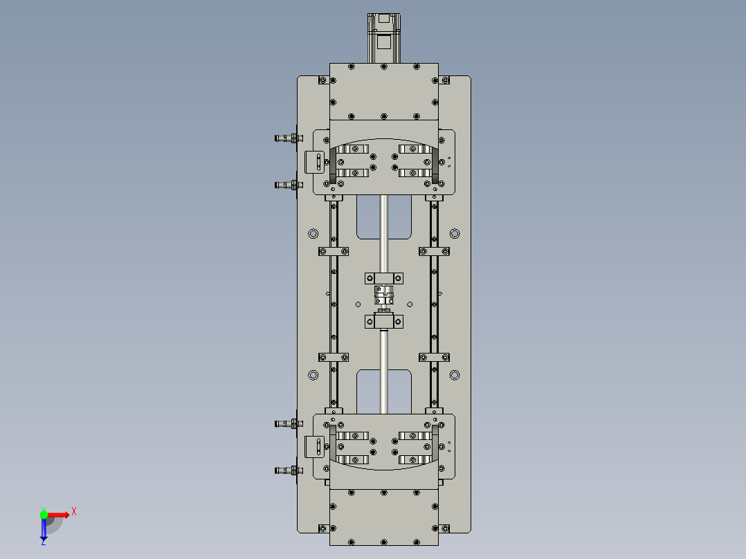 123201314008-03抓取机构俯视图
