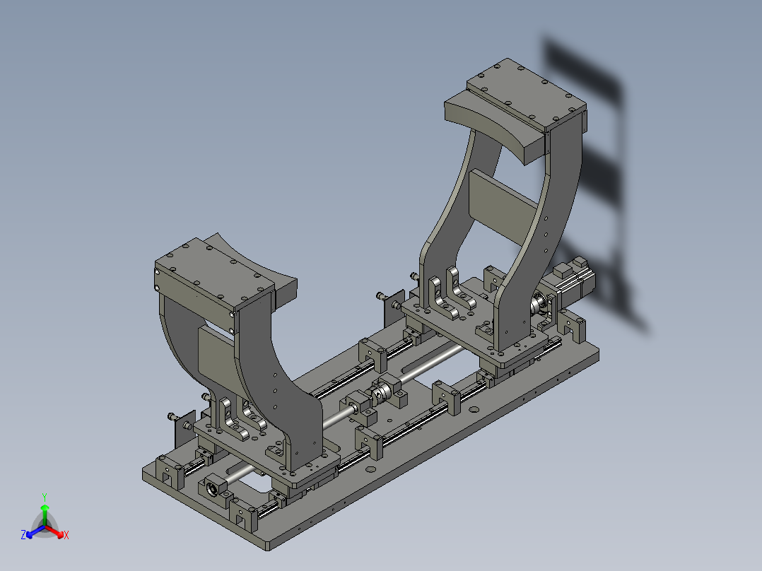 123201314008-03抓取机构正等轴测图