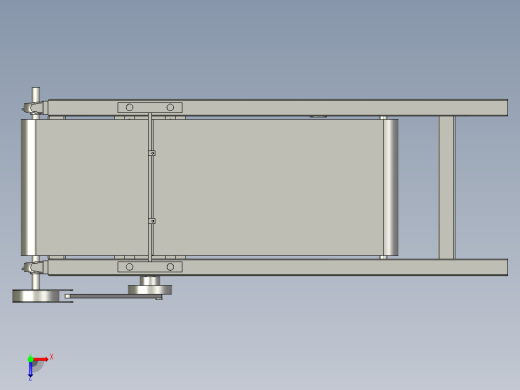 可自由更换刀具的高速切菜机俯视缩略图