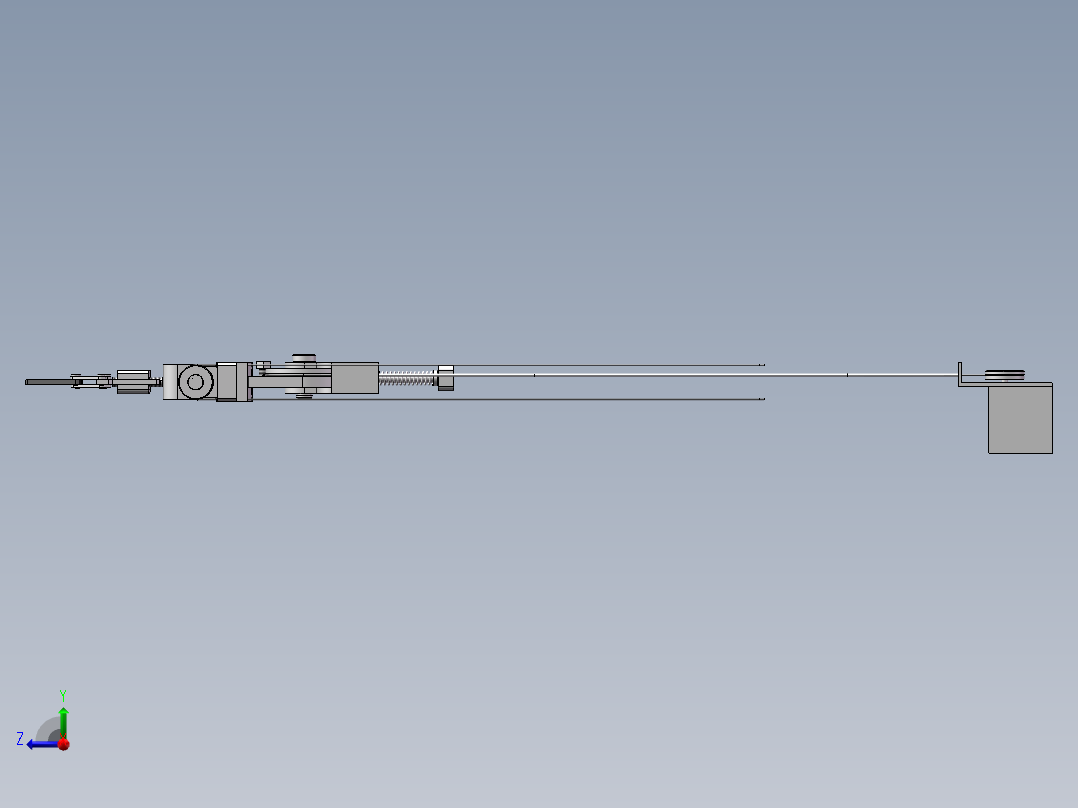 套索传动搜救检测机器人结构设计--630490--1500右视图