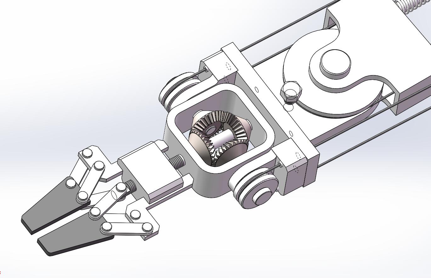 套索传动搜救检测机器人结构设计--630490--1500