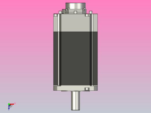 带制动器的交流伺服电机HF-JP903B_A三菱电机俯视缩略图