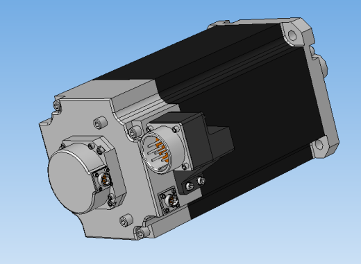 带制动器的交流伺服电机HF-JP903B_A三菱电机缩略图