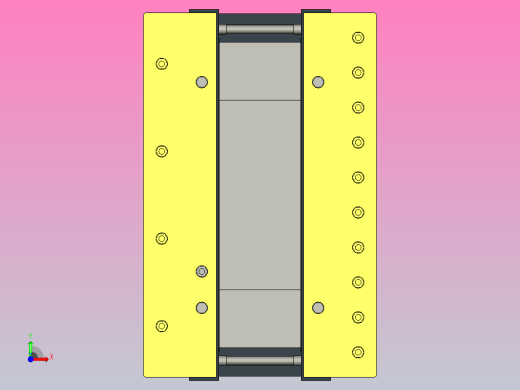 SG-15三相干式变压器三维模型202403前视缩略图