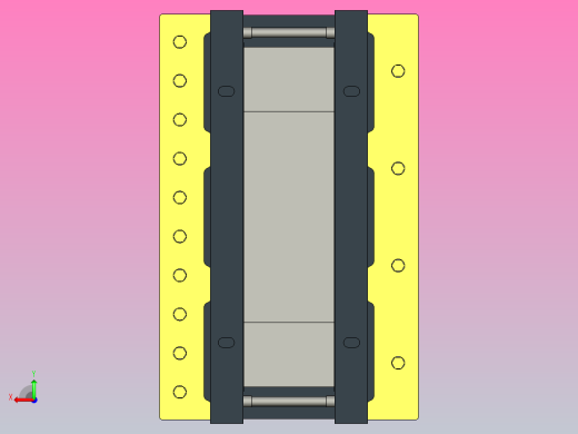SG-15三相干式变压器三维模型202403后视缩略图