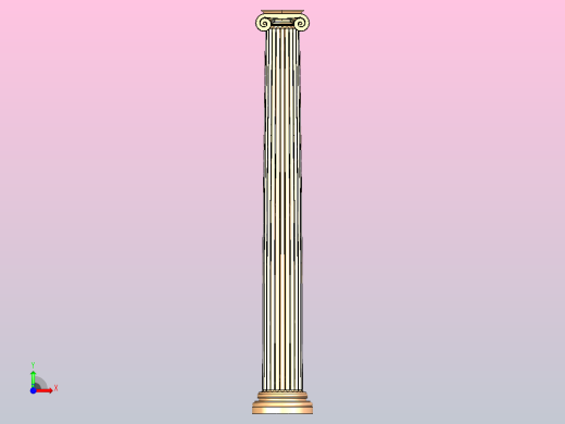 罗马柱前视缩略图