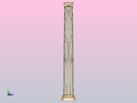 罗马柱左视缩略图