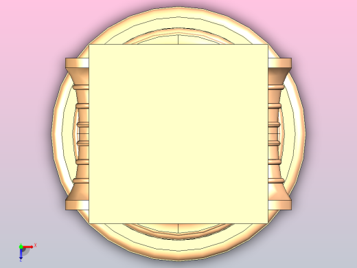罗马柱俯视缩略图