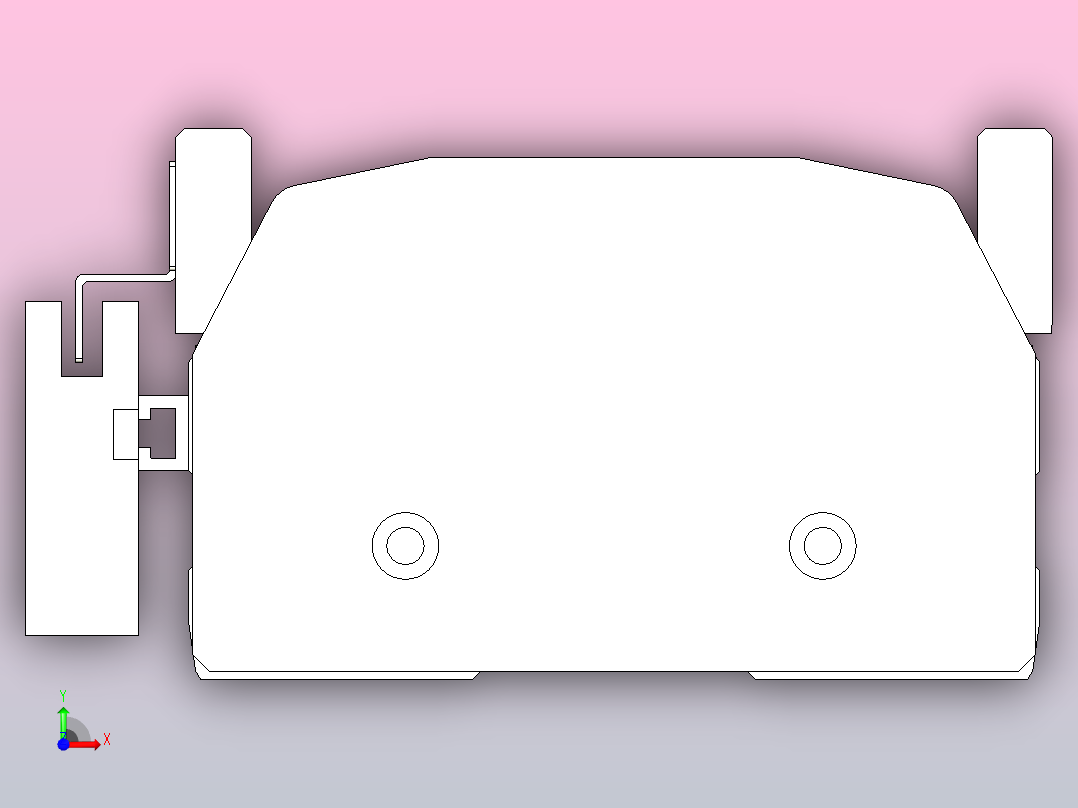 MTH10标准螺杆滑台[MTH10-L#-1000-M-P10-C3]前视图