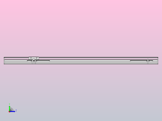 MTH10标准螺杆滑台[MTH10-L#-1000-M-P10-C3]左视缩略图