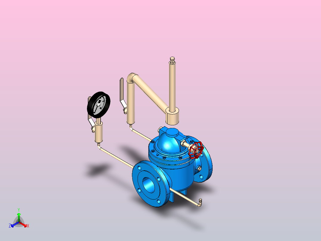 泄压-持压阀[65]主视图