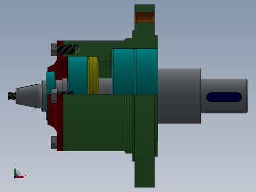 solidworks活塞泵前视缩略图
