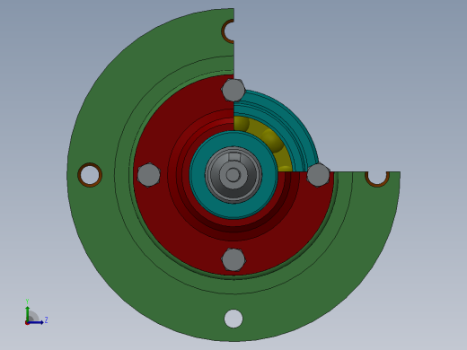 solidworks活塞泵左视缩略图