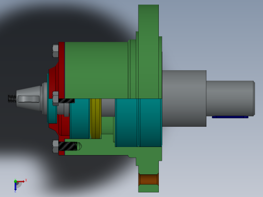solidworks活塞泵俯视缩略图